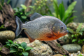 AI-generated red-bellied piranha