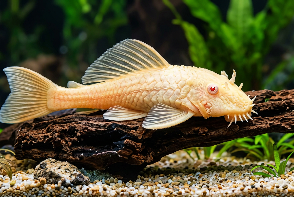 Albino Bristlenose Pleco
