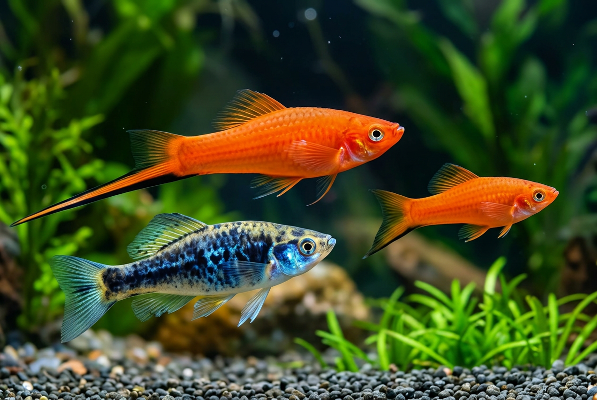 Assorted Male Swordtail