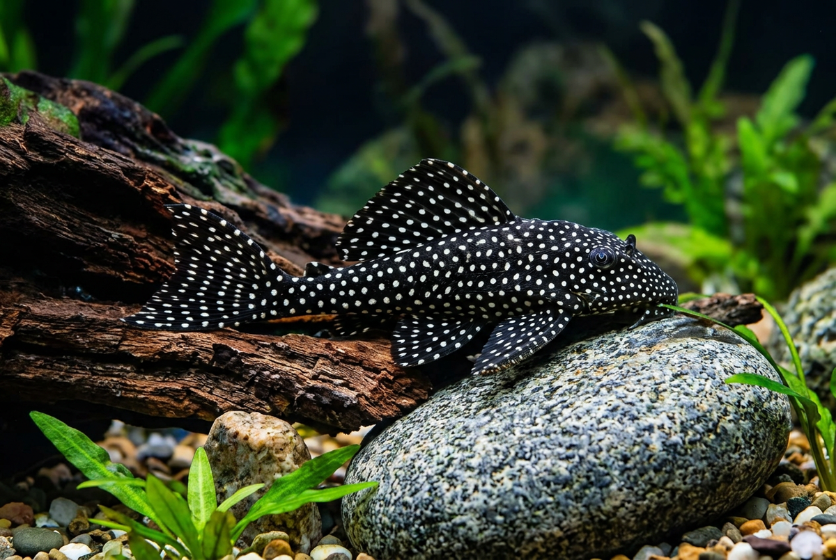 Isolated Plecostomus image