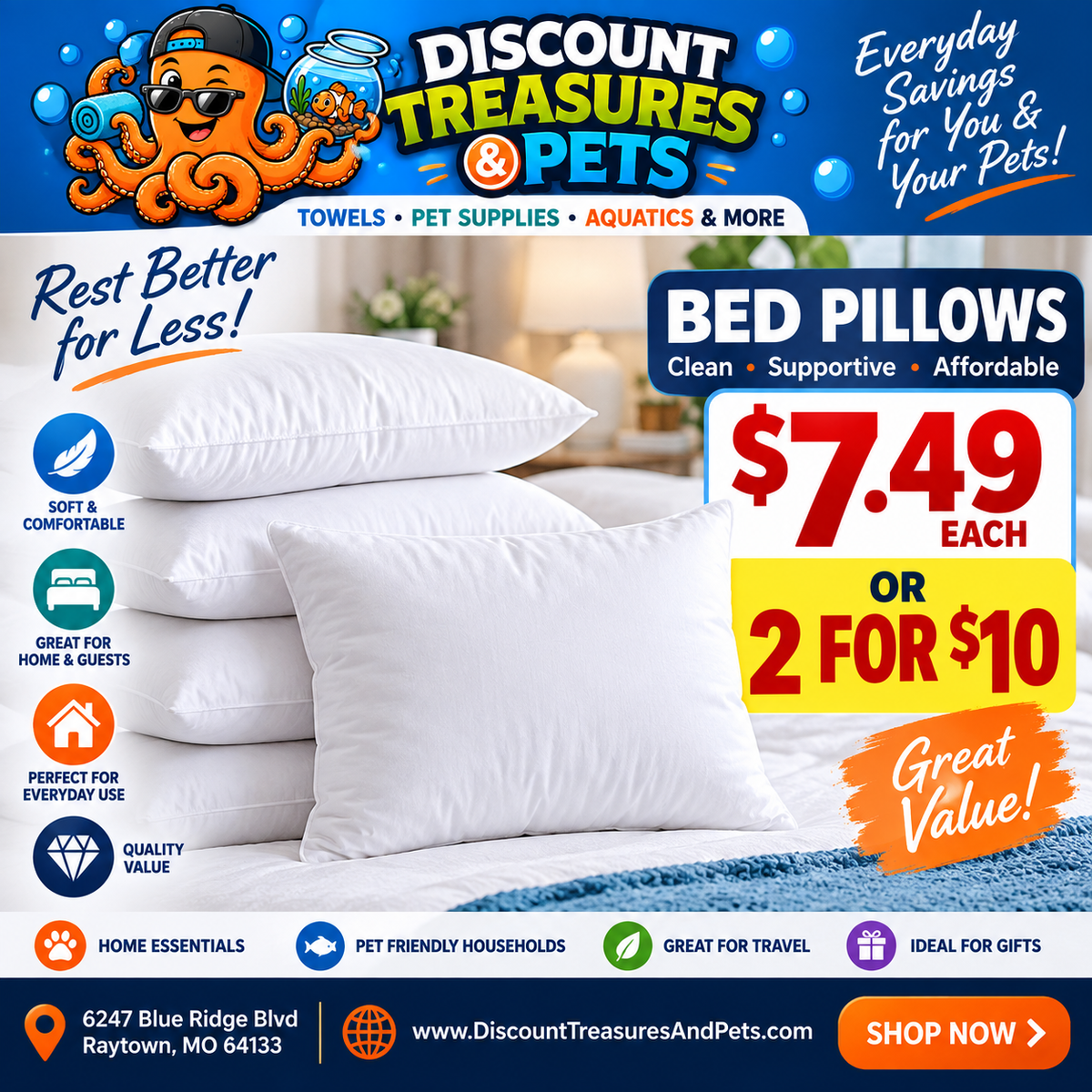 Bed Pillows
